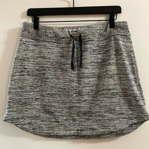 Athleta Cotton Heather Grey Skirt // M